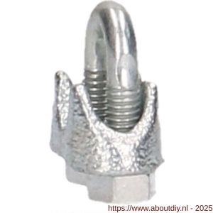 QlinQ staaldraadklem 3 mm verzinkt set 10 stuks - A40850300 - afbeelding 7