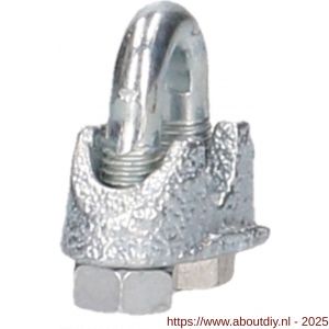 QlinQ staaldraadklem 5 mm verzinkt set 10 stuks - A40850301 - afbeelding 4