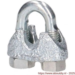 QlinQ staaldraadklem 5 mm verzinkt set 10 stuks - A40850301 - afbeelding 5