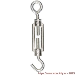 QlinQ draadspanner 5x50 mm verzinkt set 2 stuks - A40850318 - afbeelding 2