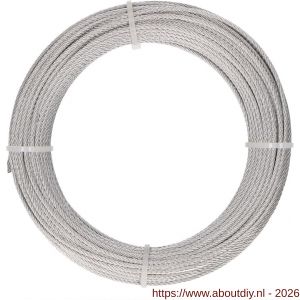 QlinQ staaldraad 2 mm verzinkt 30 m rol - A40850987 - afbeelding 3