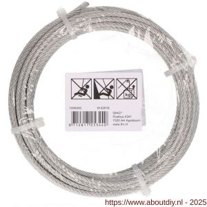 QlinQ staaldraad 4 mm verzinkt 10 m rol - A40850990 - afbeelding 2