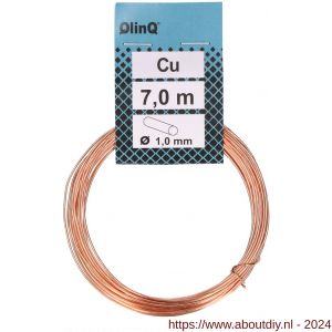 QlinQ koperdraad 1 mm 7 m rol - A40850980 - afbeelding 1