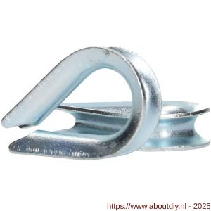 QlinQ puntkous 3 mm verzinkt set 2 stuks - A40850314 - afbeelding 3