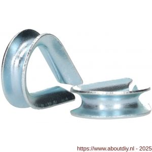 QlinQ puntkous 3 mm verzinkt set 2 stuks - A40850314 - afbeelding 4