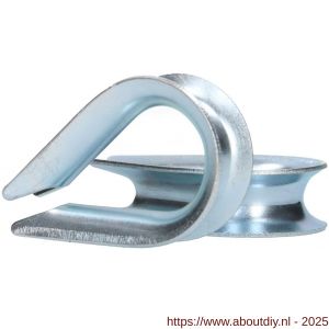 QlinQ puntkous 10 mm verzinkt set 2 stuks - A40850317 - afbeelding 3
