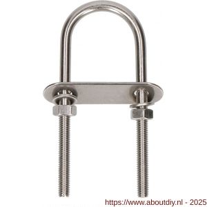 QlinQ uitlaatklem M6x30 mm RVS - A40850005 - afbeelding 4