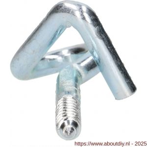 QlinQ schommelhaak 10x160 mm houtdraad verzinkt - A40850210 - afbeelding 2