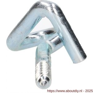 QlinQ schommelhaak 10x160 mm houtdraad verzinkt - A40850210 - afbeelding 3