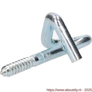 QlinQ schommelhaak 10x160 mm houtdraad verzinkt - A40850210 - afbeelding 4