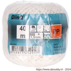 QlinQ elastisch koord 1.5 mm 40 m divers rol - A40850070 - afbeelding 1