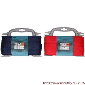QlinQ textielband polyprolyleen 25 mm assortiment 15 m ro - A40850163 - afbeelding 1