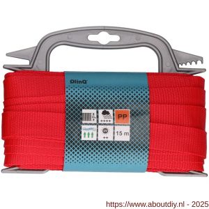 QlinQ textielband polyprolyleen 25 mm assortiment 15 m ro - A40850163 - afbeelding 2