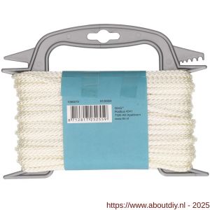 QlinQ nylonkoord PA 4 mm gevlochten 20 m rol - A40850157 - afbeelding 2