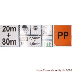 QlinQ bindtouw PP 2 mm dubbelpack 80 m rol - A40850135 - afbeelding 3