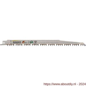 Diager reciprozaagblad hout-takken <190 mm - A40878409 - afbeelding 1