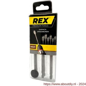 REX set Speedboor Sixpack 6 delig - A40840068 - afbeelding 1