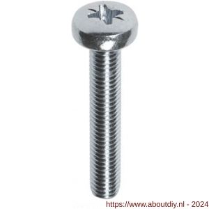 ASF metaalschroef DIN 7985T M4x10 mm Torx T 20 bolcilinderkop RVS A4 - A40821258 - afbeelding 1