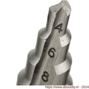 REX stappenboor 4-12 mm 9 stappen - A40841032 - afbeelding 2
