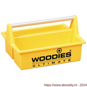 Woodies Ultimate draagkist geel leeg handgreep, bedrukking en etiket - A40800493 - afbeelding 1