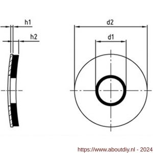 ASF afdichtingsring 29x13.0 mm RVS A2-EPDM grijs - A40814830 - afbeelding 5