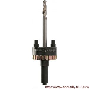 Diager Quick-Lock met centreerboor zeskant 9.5 mm voor diameter 14-210 mm - A40878418 - afbeelding 1