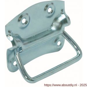 QlinQ kisthandgreep 90x85 mm verzinkt - A40850798 - afbeelding 1