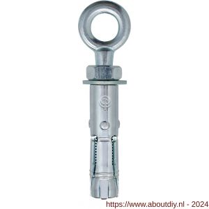 FM 744 keilbouthuls met oogbout 10x40 mm M6 - A40885235 - afbeelding 1