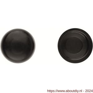 Index TP-CR N afdekkap voor DIN 7504N DIN 7981 zwart diameter 4.2 mm PVC - A40900017 - afbeelding 2