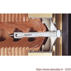 FM TPF kozijnplug 8x100 mm platkop PK Pozidriv - A40885533 - afbeelding 2