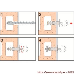 FM TA plug 9x40 mm met schroef M4 nylon-staal - A40885769 - afbeelding 3