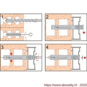 FM TPF kozijnplug 8x100 mm platkop PK Pozidriv - A40885533 - afbeelding 3