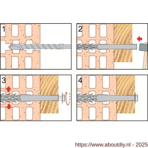 FM Tupp Heavy Duty plug 16x200 mm zeskantkop verzinkt - A40885622 - afbeelding 3