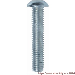 ASF laagbolkopschroef ISO7380-1 M4x30 mm RVS A4 - A40816298 - afbeelding 1