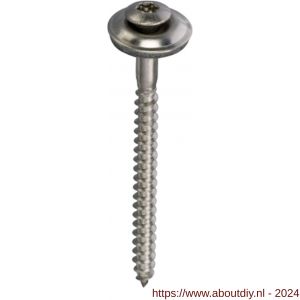 Herag spenglerschroef met 15 mm ring 4,5x65 mm Torx T 20 roestvast staal A2 - A40882405 - afbeelding 1