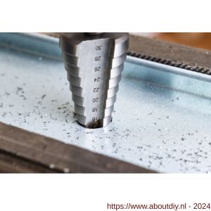 REX stappenboor 4-12 mm 9 stappen - A40841032 - afbeelding 3