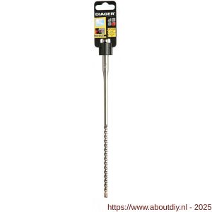 Diager beton-kozijnboor 6.5x210 mm 3 snijkanten SDS Plus - A40877457 - afbeelding 3
