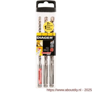 Diager Booster-Plus betonborenset 6.0x160, 8.0x160 en 10x160 mm SDS Plus - A40877185 - afbeelding 4