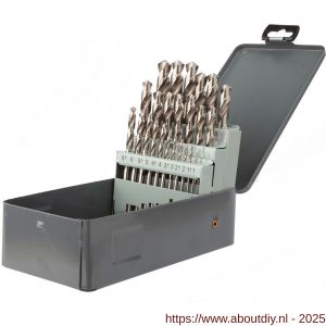 Diager HSS PRO staalborenset 25 stuks 1-13 mm in stapjes van 0.5 mm - A40877198 - afbeelding 3