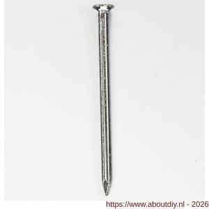 HJZ Profi nagel 1.6x25 mm platte geruite kop RVS A2 - A40870137 - afbeelding 1