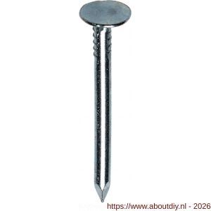 HJZ asfaltnagel 3.8x50 mm platte kop 13 mm aluminium 2 kg - A40870311 - afbeelding 1