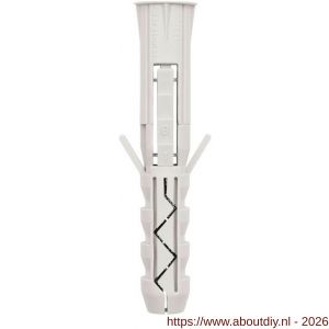 Klimas KNX universeel plug 6x30 mm nylon - A40897200 - afbeelding 1