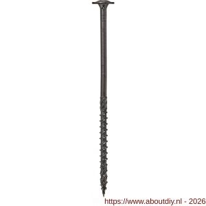 Klimas WKCP houtbouwschroef 10.0x280 mm tellerkop Torx TX 40 SQ - A40897243 - afbeelding 1