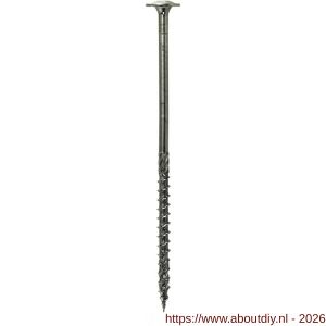 Klimas WKCP houtbouwschroef 6.0x50 mm tellerkop Torx TX 30 verzinkt - A40897296 - afbeelding 1