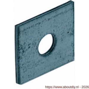 Steelies Ultimate vierkante sluitplaat DIN436 M8 30x3 mm verzinkt - A40864496 - afbeelding 1