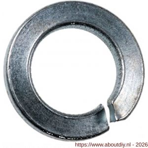 Steelies Ultimate veerring DIN 127B M4 verzinkt - A40860960 - afbeelding 1