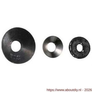 Steelies Ultimate driedelige sluitschelp RVS-lood-bitumen - A40864490 - afbeelding 1