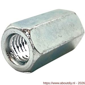 Steelies Ultimate zeskantverbindingsmoer DIN 6334 M12 SW19x36 mm verzinkt - A40860538 - afbeelding 2