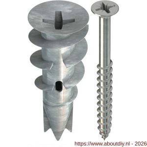 Tox Spiral Plus gipskartonplug 37-4 mm met schroef - A40896273 - afbeelding 1