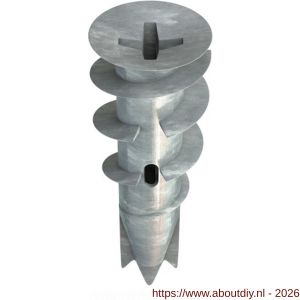 Tox Spiral Plus gipskartonplug 37 mm - A40896271 - afbeelding 1